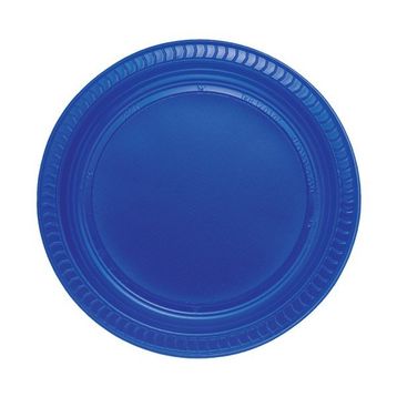 PartiBulutu 22 cm 25'li Lacivert Plastik Tabak