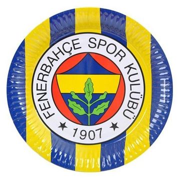PartiBulutu 23 cm Fenerbahçe Tabak