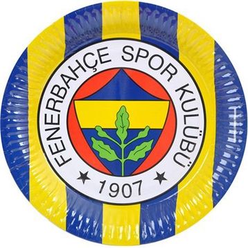 PartiBulutu 23 cm Fenerbahçe Tabak