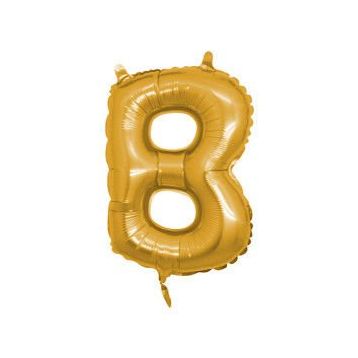 PartiBulutu 40 cm B Harf Altın Folyo Balon