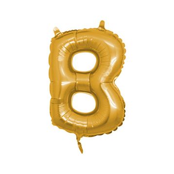 PartiBulutu 40 cm B Harf Altın Folyo Balon