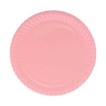 PartiBulutu 8'li Pembe Karton Tabak