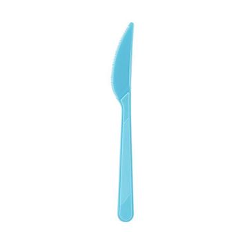 PartiBulutu Bebek Mavisi Plastik 25'li Bıçak