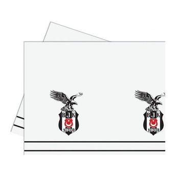 PartiBulutu Beşiktaş Plastik Masa Örtüsü