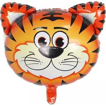 PartiBulutu Kaplan 40 cm Folyo Balon