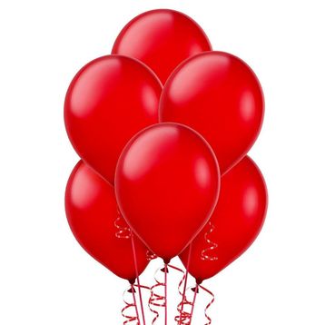 PartiBulutu Metalik Kırmızı Parti Balonu
