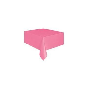 PartiBulutu Pembe Plastik Masa Örtüsü