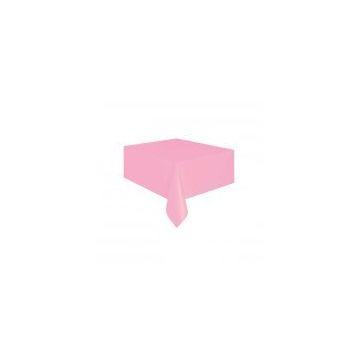 PartiBulutu Pembe Plastik Masa Örtüsü