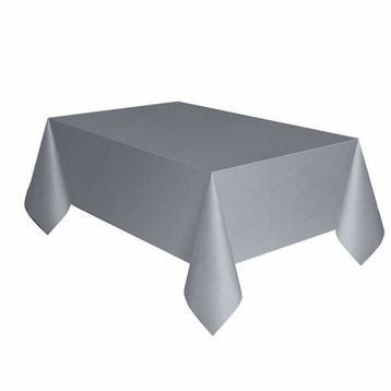 PartiBulutu Silver Plastik Masa Örtüsü