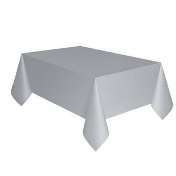 PartiBulutu Silver Plastik Masa Örtüsü