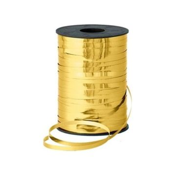 Partici 8 mm Metalik Altın Rafya