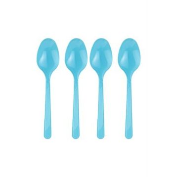 Partici Açık Mavi Plastik Kaşık