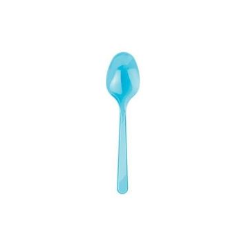 Partici Açık Mavi Plastik Kaşık