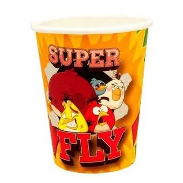 Partici Angry Birds Karton 8'li Bardak