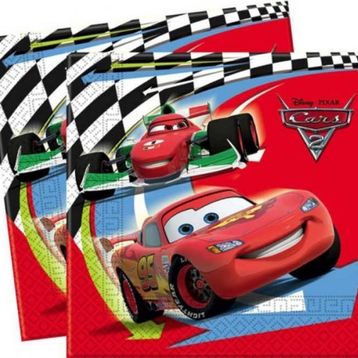 Partici Cars Formula Kağıt 33x33 cm Peçete