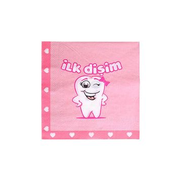 Partici İlk Dişim Kız Peçete