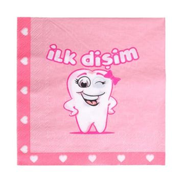Partici İlk Dişim Kız Peçete