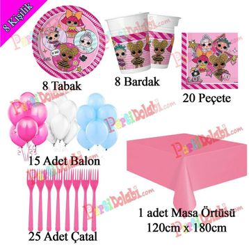 Partici Lol Bebek 8'li Bardak