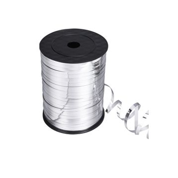Partici Metalik Gümüş 8 mm Rafya