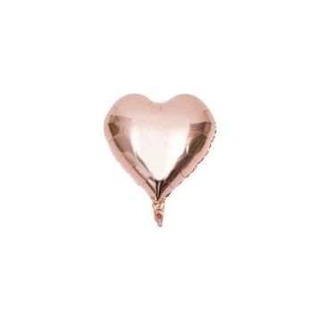 Partici Rose Gold Kalp Folyo 45 cm Balon