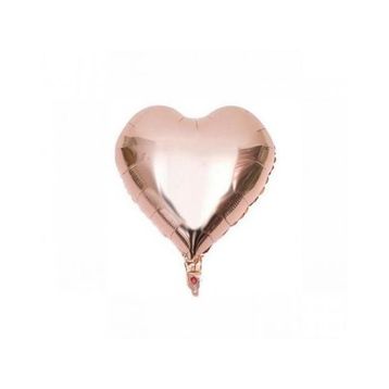 Partici Rose Gold Kalp Folyo 45 cm Balon