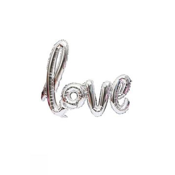 Partifabrik Love İmza Folyo Gümüş Balon