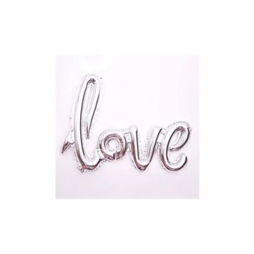 Partifabrik Love İmza Folyo Gümüş Balon