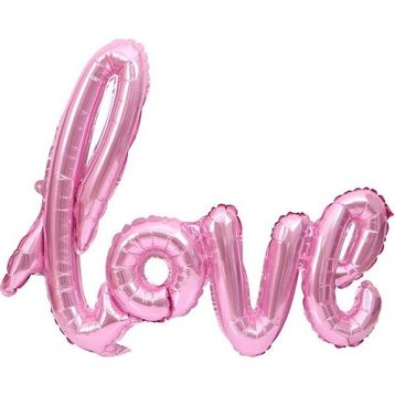 Partifabrik Love İmza Folyo Pembe Balon