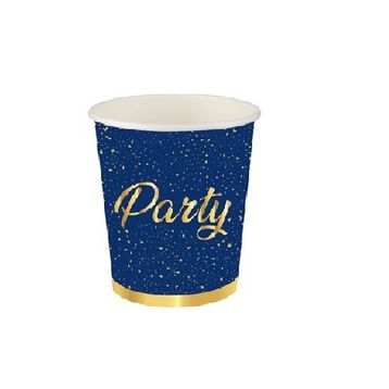 Partifabrik Parti Zamanı Lacivert Karton Bardak