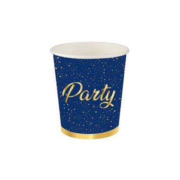 Partifabrik Parti Zamanı Lacivert Karton Bardak