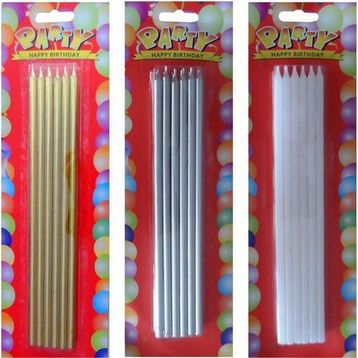 Partioutlet 12 li 20 cm Uzun Mum