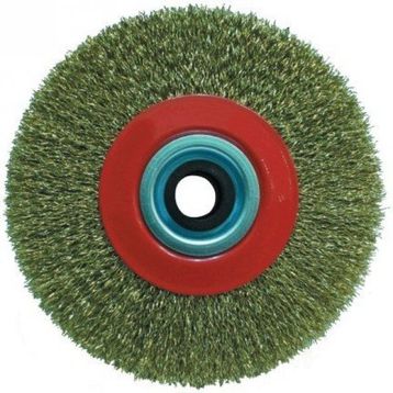 Partner PT02005 150x25 mm Sarı Telli Daire Fırça