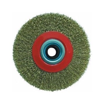 Partner PT02007 178x25 mm Sarı Telli Daire Fırça