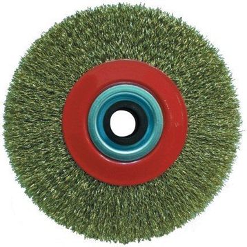 Partner PT02007 178x25 mm Sarı Telli Daire Fırça