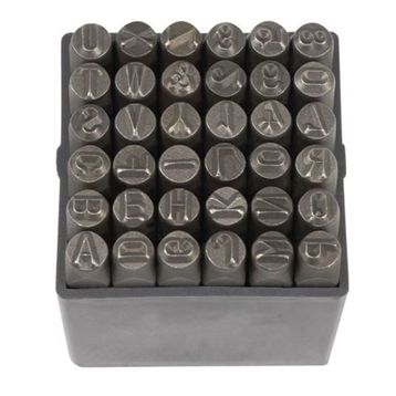 Partner PT03040 2 mm 36 Parça Çelik Harf ve Rakam