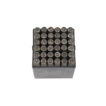 Partner PT03043 5 mm 36 Parça Çelik Harf ve Rakam