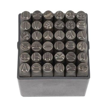 Partner PT03044 6 mm 36 Parça Çelik Harf ve Rakam