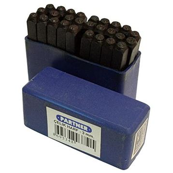 Partner PT21215 5 mm Çelik Harf Takımı