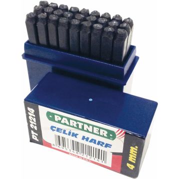 Partner PT21220 10 mm Çelik Harf Takımı