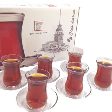 Paşabahçe 1053268 Üsküdar 12 Parça Çay Takımı