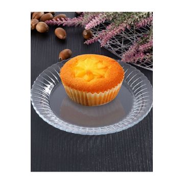 Paşabahçe 10708 Frezya 6'lı Şeffaf Tatlı Tabağı