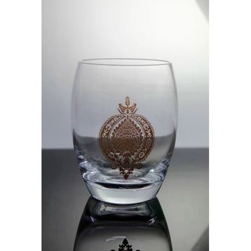 Paşabahçe 12200 1 Adet Kristal Dekorlu Bardak