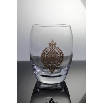 Paşabahçe 12200 1 Adet Kristal Dekorlu Bardak