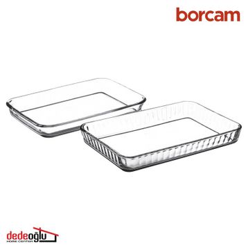Paşabahçe 159075 Dikdörtgen 2'li Borcam