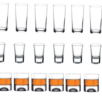 Paşabahçe 18 Parça Rakı Viski Shot Bardağı Seti