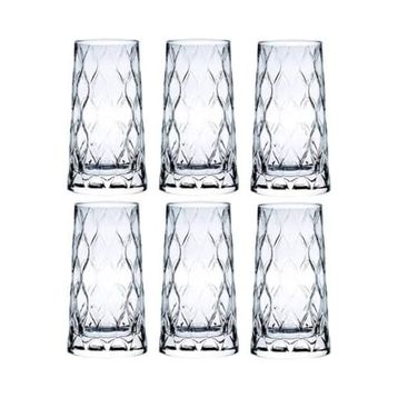 Paşabahçe 420855 Leafy 345 CC 6 Adet Meşrubat Kokteyl Bardağı