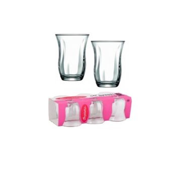 Paşabahçe 42191 95 cc 6 Adet Optikli Cihangir Çay Bardağı