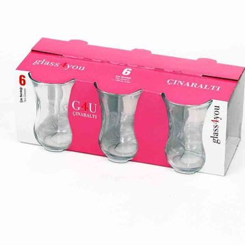 Paşabahçe 42331 Çınaraltı 6'lı 92 cc Çay Bardağı