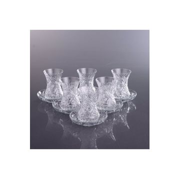 Paşabahçe 42381 V-Block Antimikrobiyal 6'lı İnce Belli Çay Bardağı