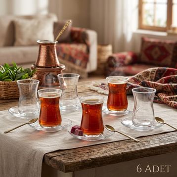 Paşabahçe 42611 6'lı Galata Çay Bardağı